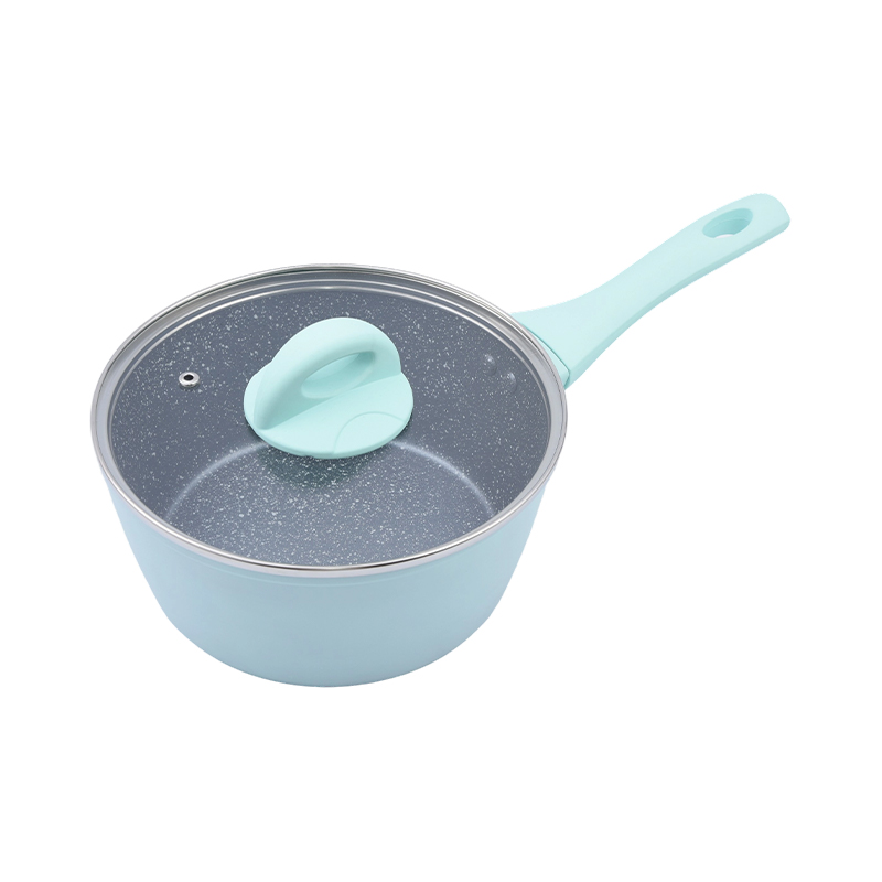 Sartén de aluminio forjado mármol gris